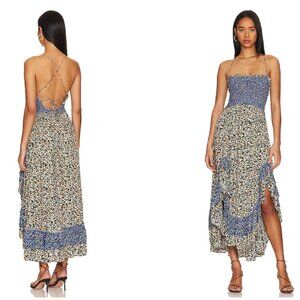 Free People One I Love Ditsy Floral A-Line Maxi Dress